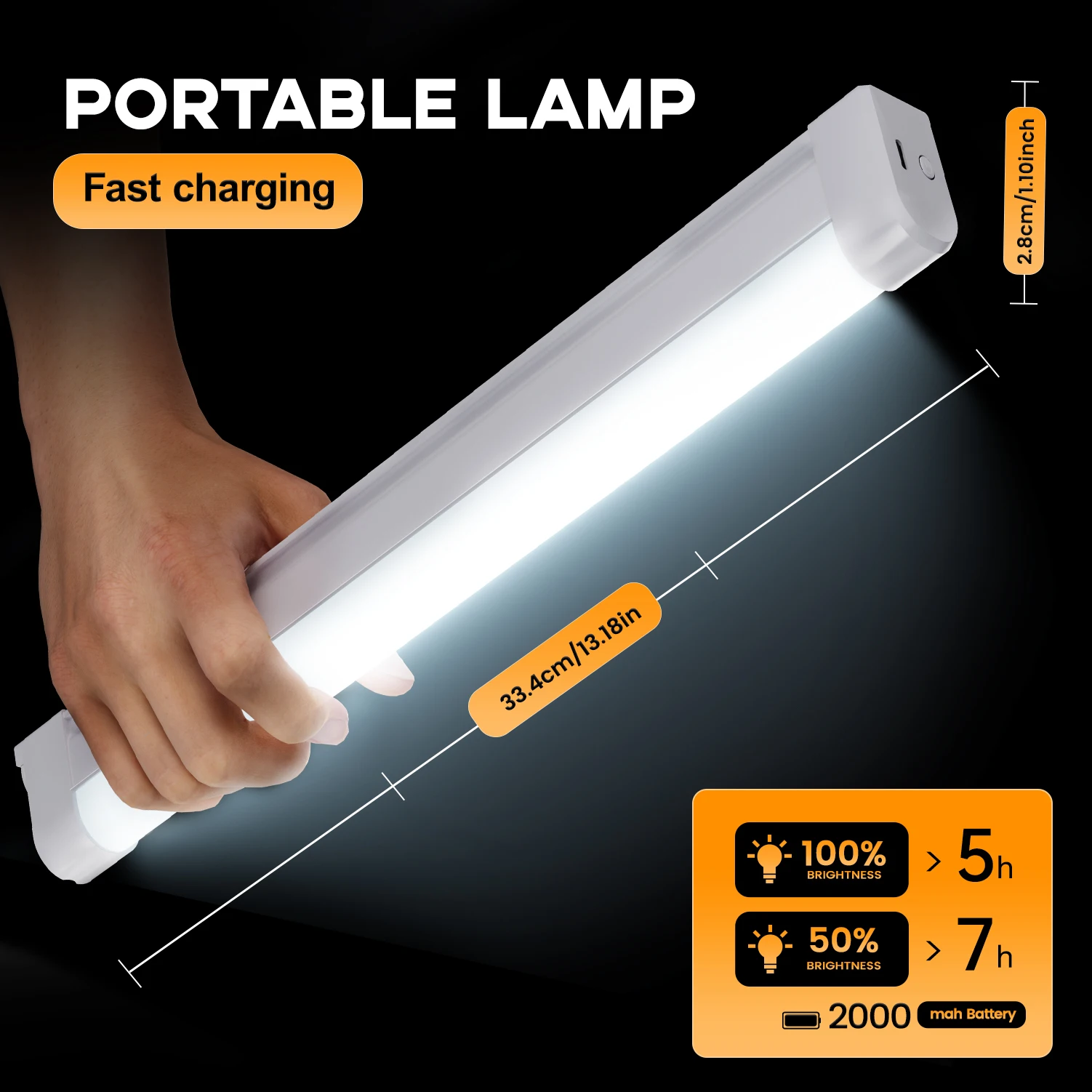 Nova Luz de Tira LED Portátil, - Home Office Noturno avaliação e preço