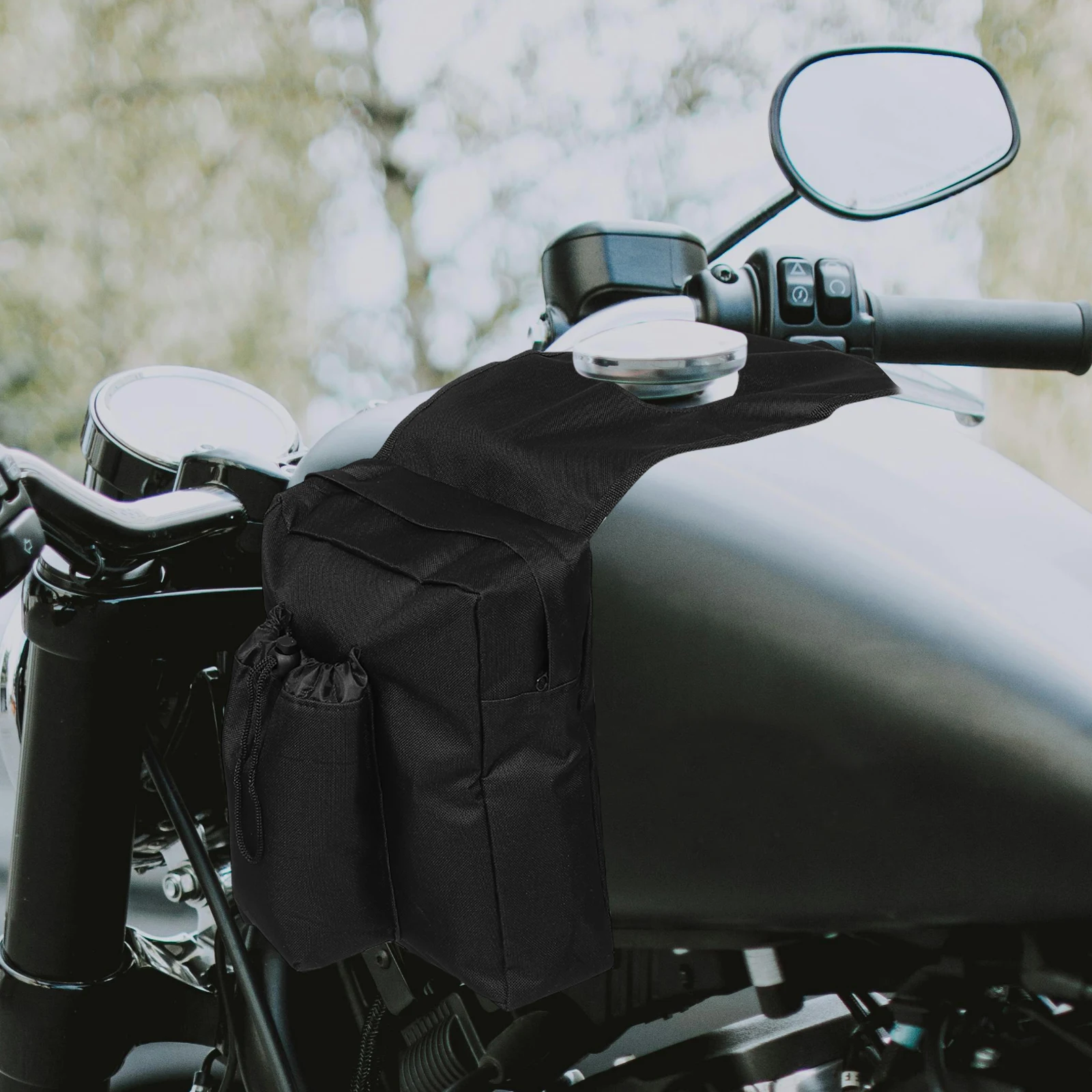 

Off Road ATV UTV Motorcycle Bag Large Capacity Storage Saddle Bags Durable Oxford Water Resistant Tool Carrier S Bike Quad Bikes