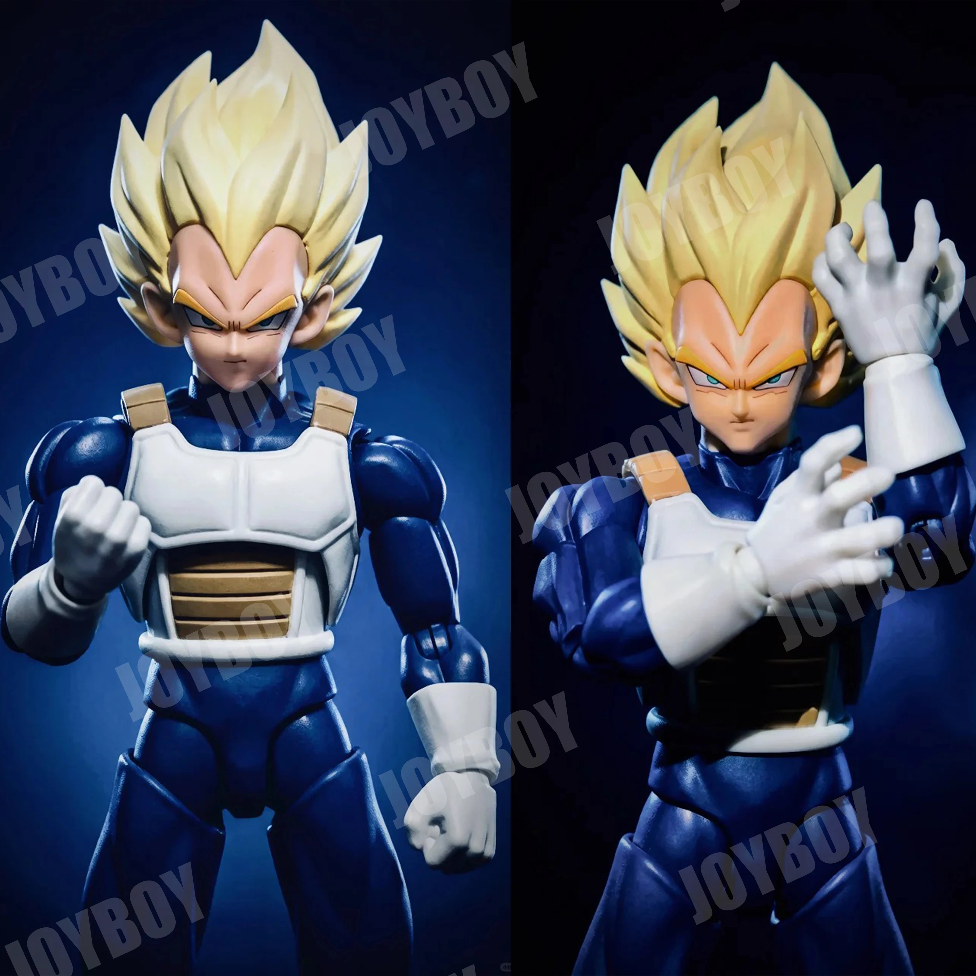 

100% Original Bandai SHF In Stock Dragon Ball Z Super Saiyan Vegeta 3.0 Action Figures Dangerous Pride Collectible Model Toys