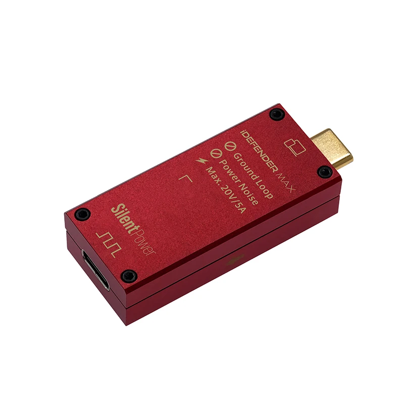 iFi SilentPower IDEFENDER MAX Usb Noise Filter USB3.0 Eliminates Signal Jitter And Eliminates Emi And Rfi Interference 20v/5a