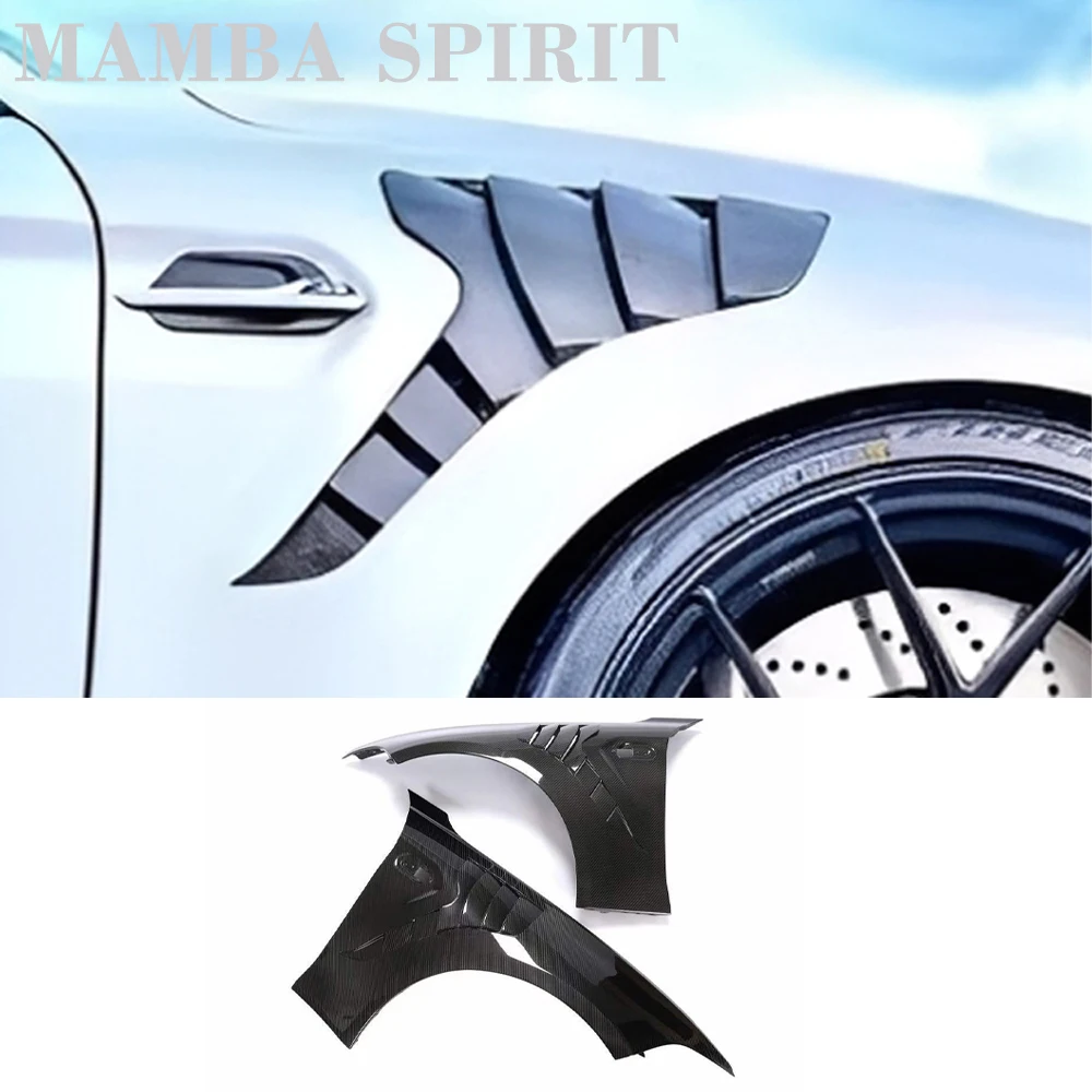 

For BMW M2 M2C F87 2015-2020 Dry Carbon Fiber Front Fenders Vented Replacement Upgrade | Lightweight Performance Enhancement