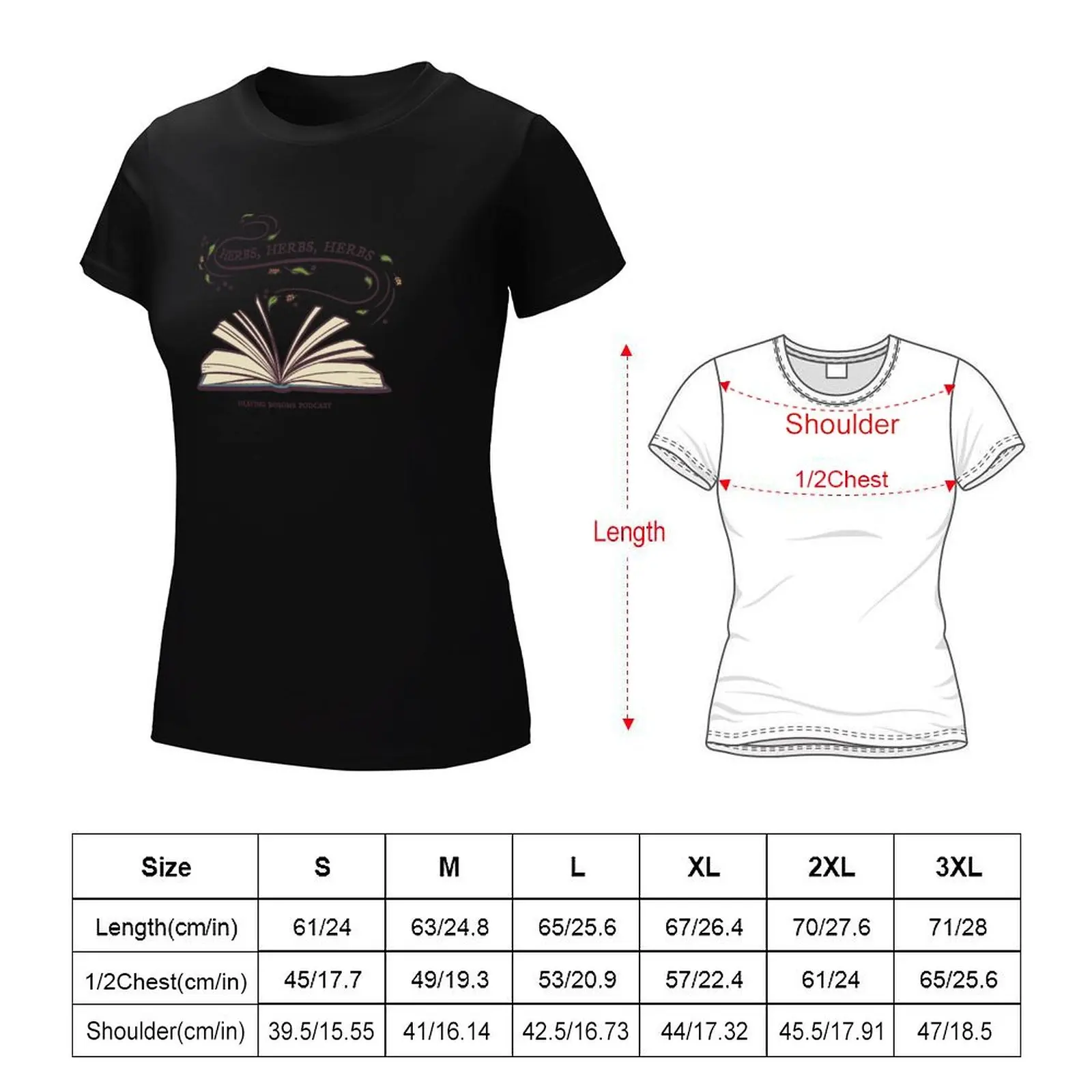 Herbs, herbs, herbs.... T-Shirt funny kawaii clothes lady clothes cute t-shirts for Women