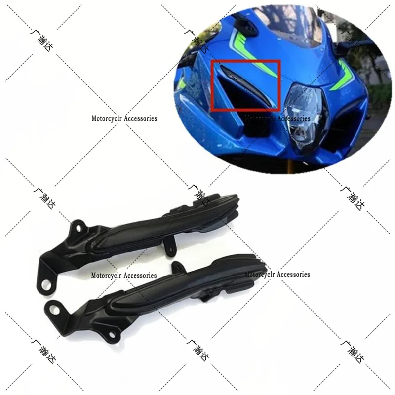 Motorcycle hood small plate side plate Left and right side strips fairing Fit For GSXR1000 K17 L7 2017-2020