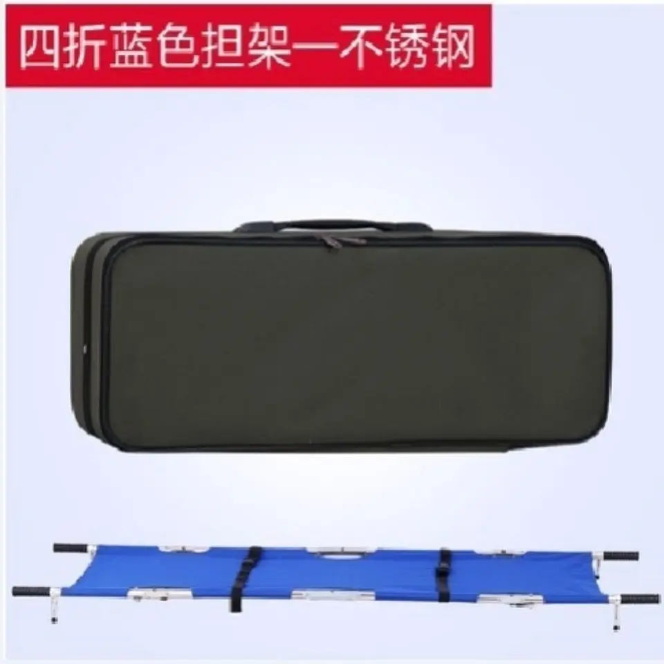 Multifunctional simple stair stretcher with wheel single patient stretcher