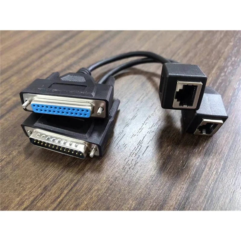 

Усовершенствованный адаптер сигнального провода ILDA к RJ45 — разъем DB25 «папа/гнездо» для сетевых кабелей ILDA