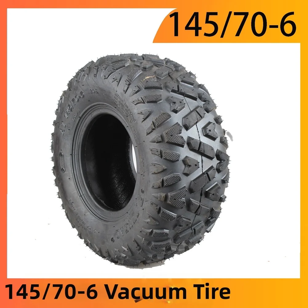 /145/70-6 /Vacuum /Tire A Pattern Tubeless Off Road Rubber Wheel For For ATV For Go For Kart Beach Vehicle Sand Dirt Track Racin