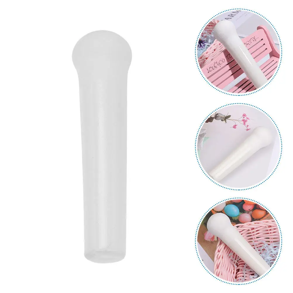 Kitchen Garlic Pestle Ceramic Grinder for Herb Spice Food Medicine Crushing Ergonomic Smooth Handle Quick Mashing Non Sticky