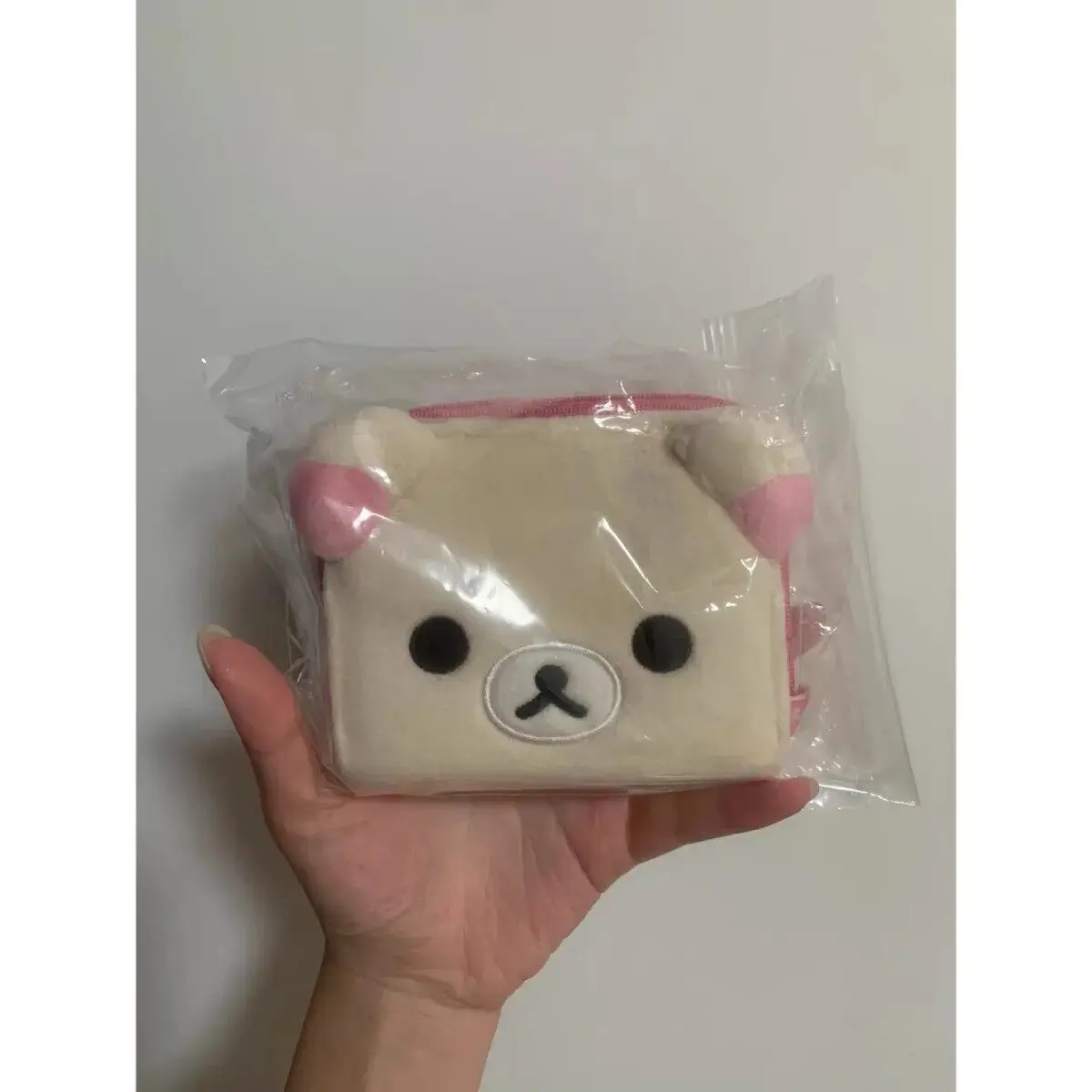 Japanische Kawaii Rilakkuma Münzbörse Kartenetui Kurze Geldbörse Plüsch-Aufbewahrungstasche Geburtstagsgeschenk – Detail 6