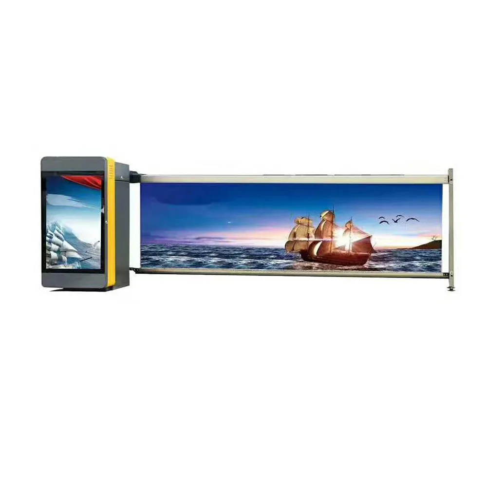 ZYGG Commercial Advertising Flap Barrier Gate Vertikales Hubtor mit DC 24V Motor