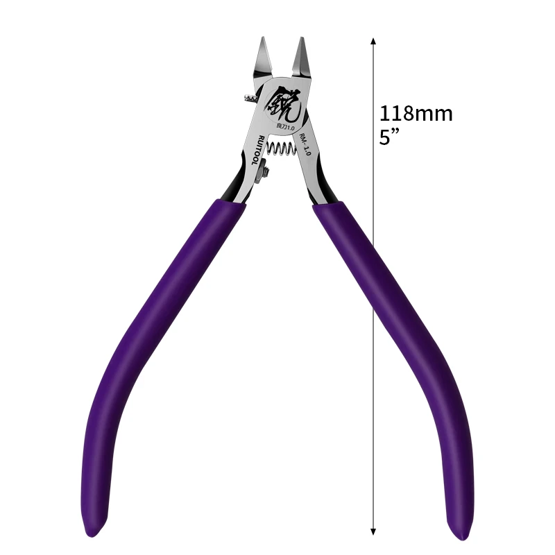 4.7 Inch Model Nippers Ultra-Thin Single-Edged Gundam Model Building Tools for Beginners to Repair and Fix Plastic Models