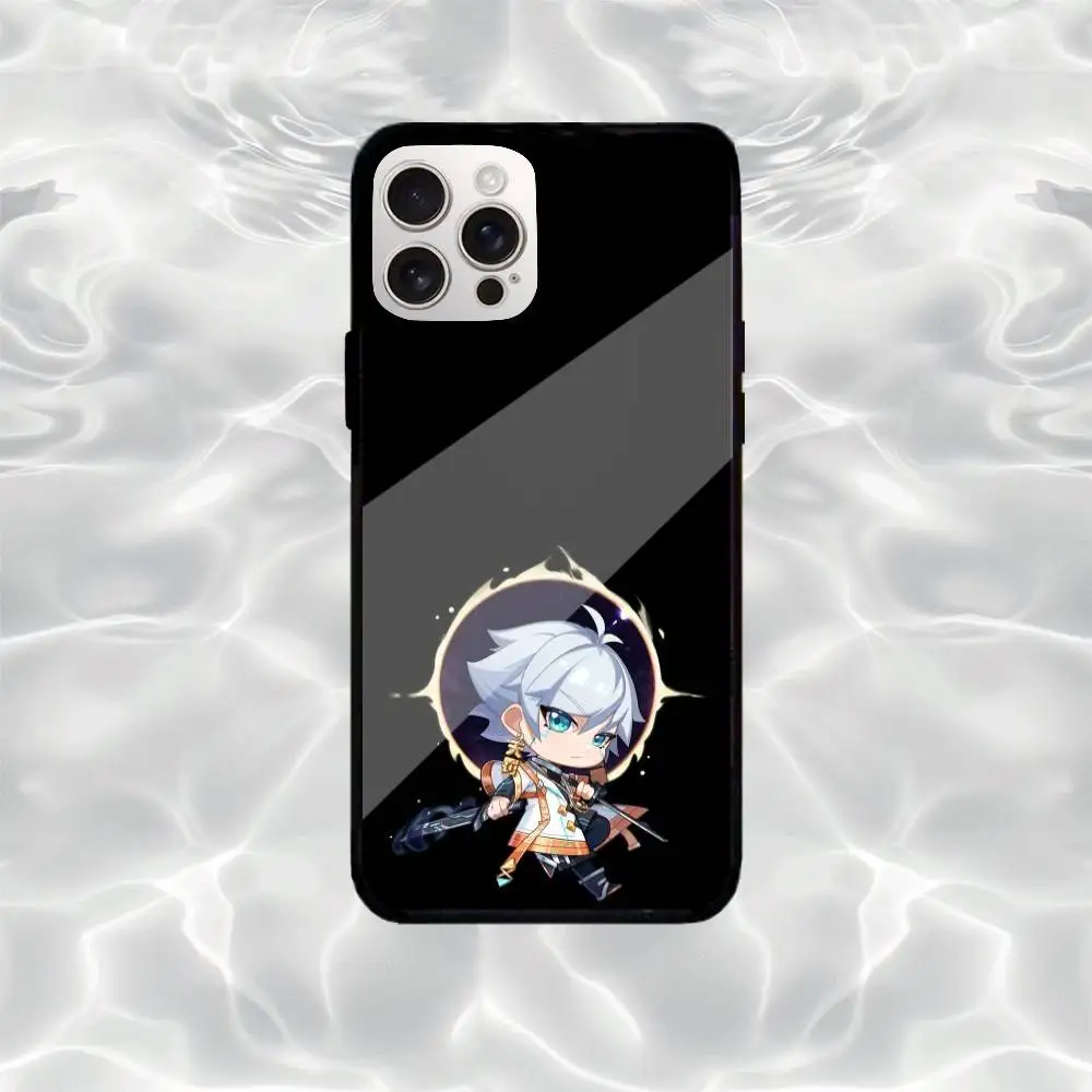 حافظة هاتف Game M-Maplestory لهاتف iPhone17,16,15,14,13,12,11 Plus، Pro Max Magsafe شحن لاسلكي مغناطيسي