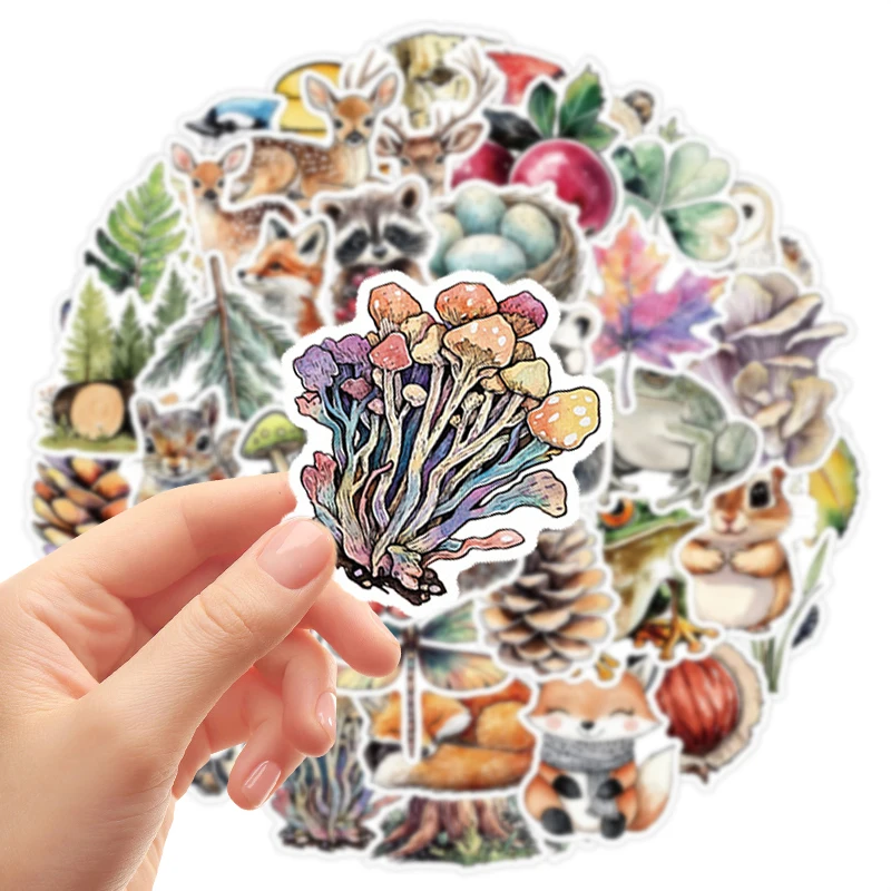 50PCS Watercolor An… - image