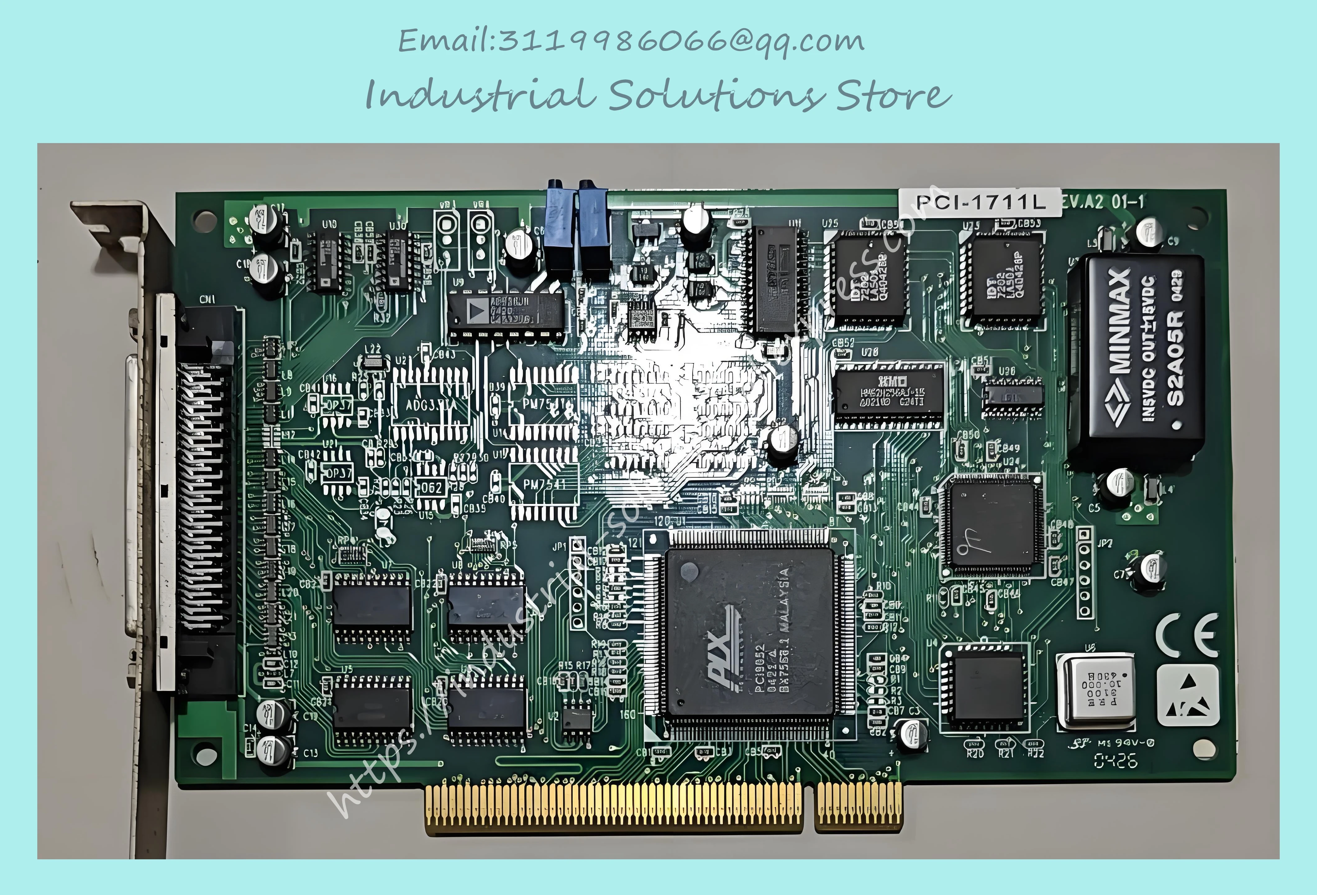 PCI-1711L Multi-function Data Acquisition Tested Card