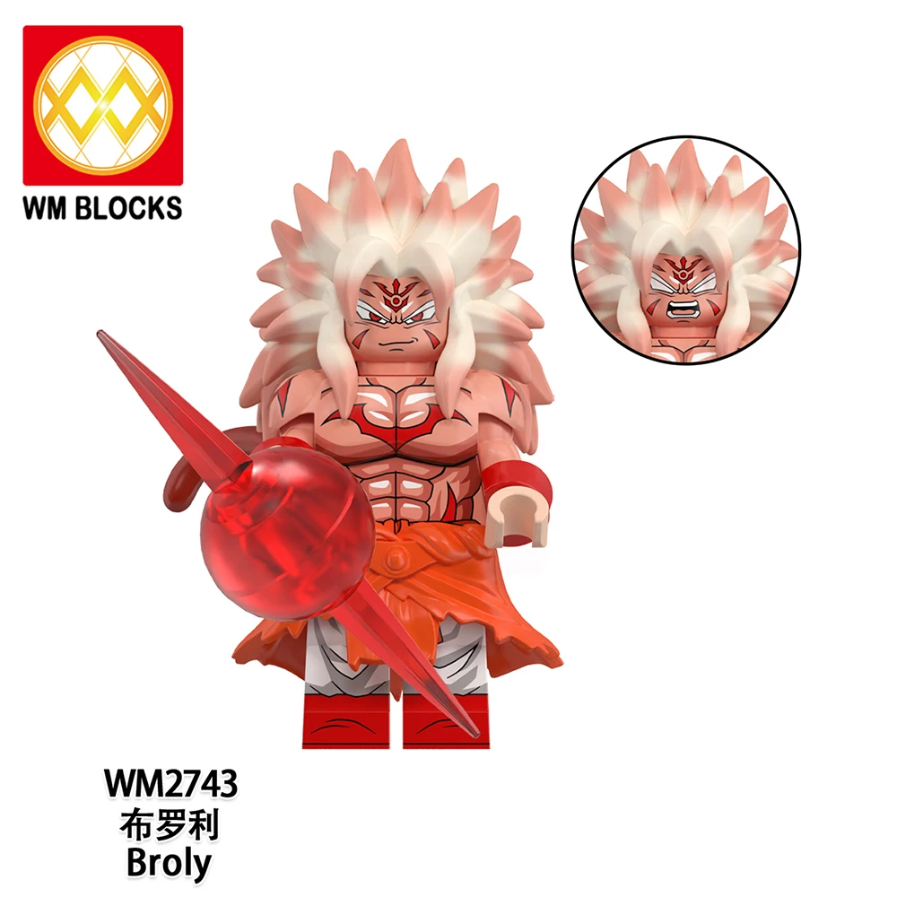 WM6180 TP1014 Japan Adventure TV Shows Mini Building Blocks Bricks With Balls Action Figures Educational Toys For Children Gifts