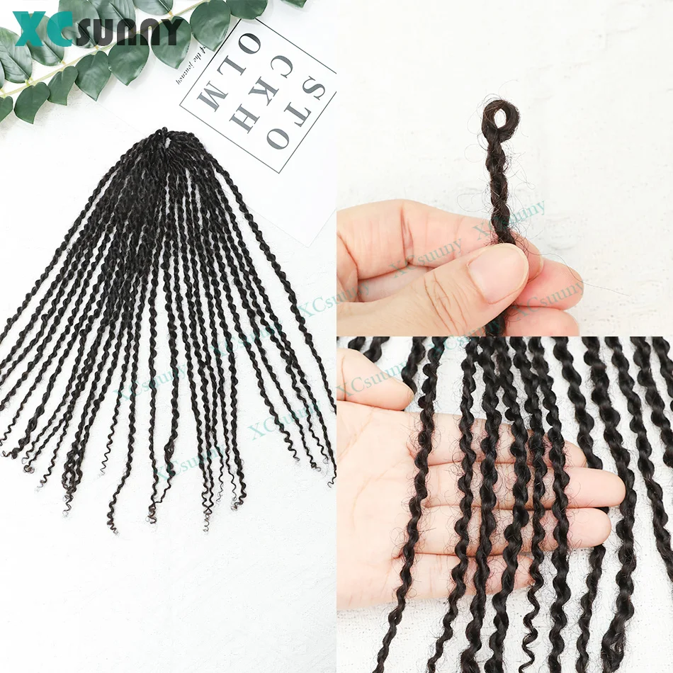 

Mini Twist Human Hair Crochet Hair Pre Twisted Pre Looped Crochet Mini Twist Braids Human Hair Extensions