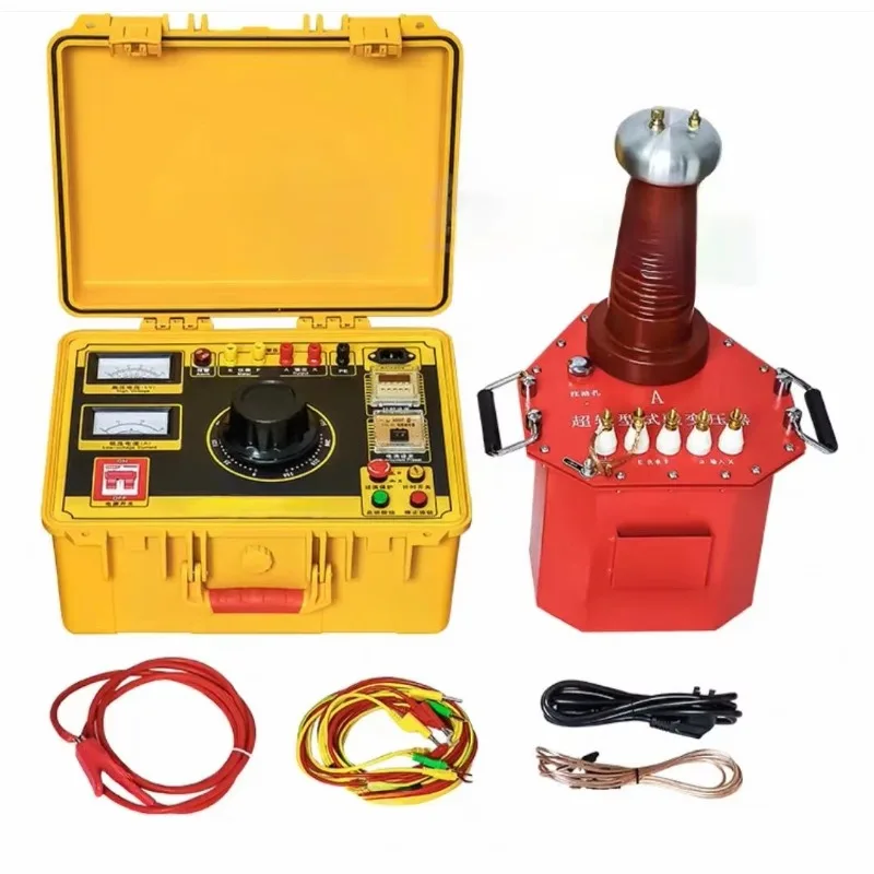 50KV Portable AC Hipot Tester High Voltage Test Machine Simple Test Set Low Price Oil Immersed Transformer