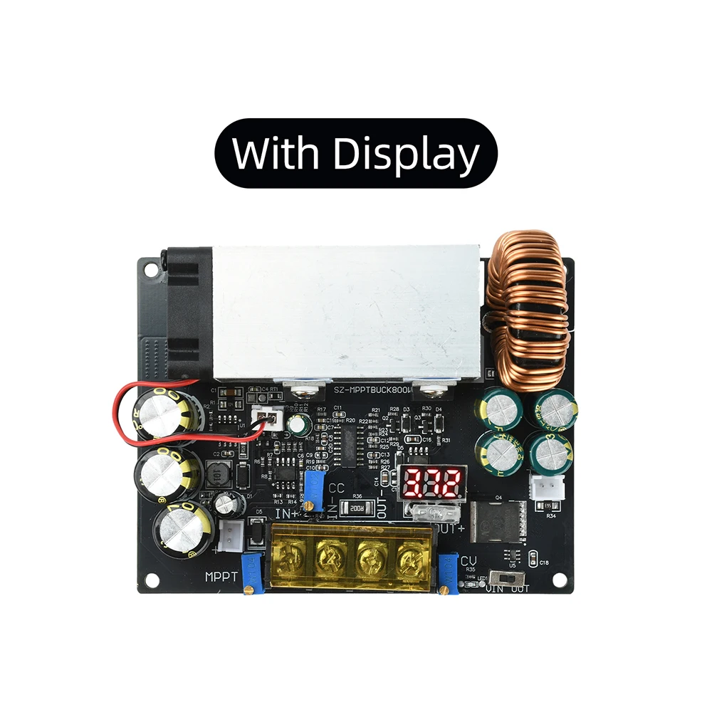 DC DC Step Down Buck Charging Board 800W High Power 25A MPPT Solar Charging Power Supply Module 18-90v Input 2-60v Output