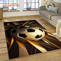 Soccer Football Field Rug Carpet for Living Room Bedroom Home Decor,Floor Mat Non-slip Decoration for Sofa Kitchen Doormat Gifts