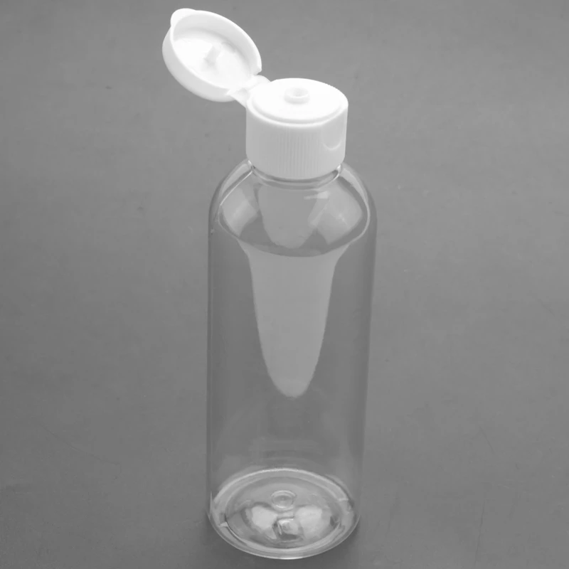 Bottiglie di shampoo in plastica da 20 pezzi da 100ml bottiglie di plastica per contenitore da viaggio per lozione cosmetica