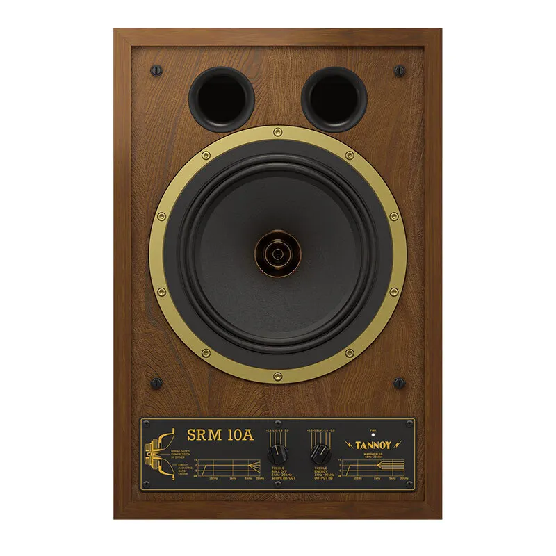 Tannoy SRM 10A Professional 10-inch Active Listening Speakers Desktop Bookshelf Studio Fever Quality Audio Single Sound Box