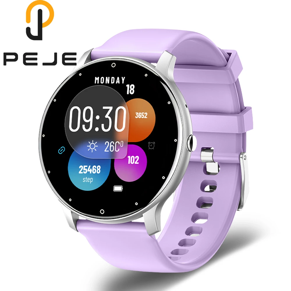 PEJE Easy Design Smartwatch -3.25CM TFT Screen 230Mah battery  Personal Compatible with Holiday Gifts for Android And Iphone