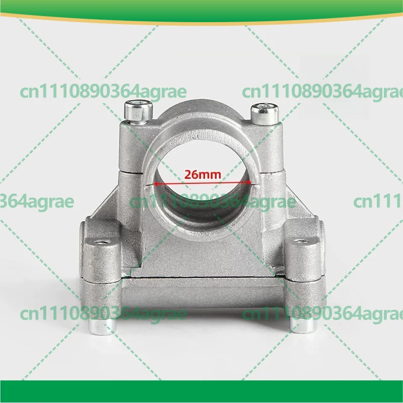 2pcs Handle Fix Base For Side Hanging Trimmer 26/28 Tube Aluminum Handle Seat Garden Power Tool Accessories