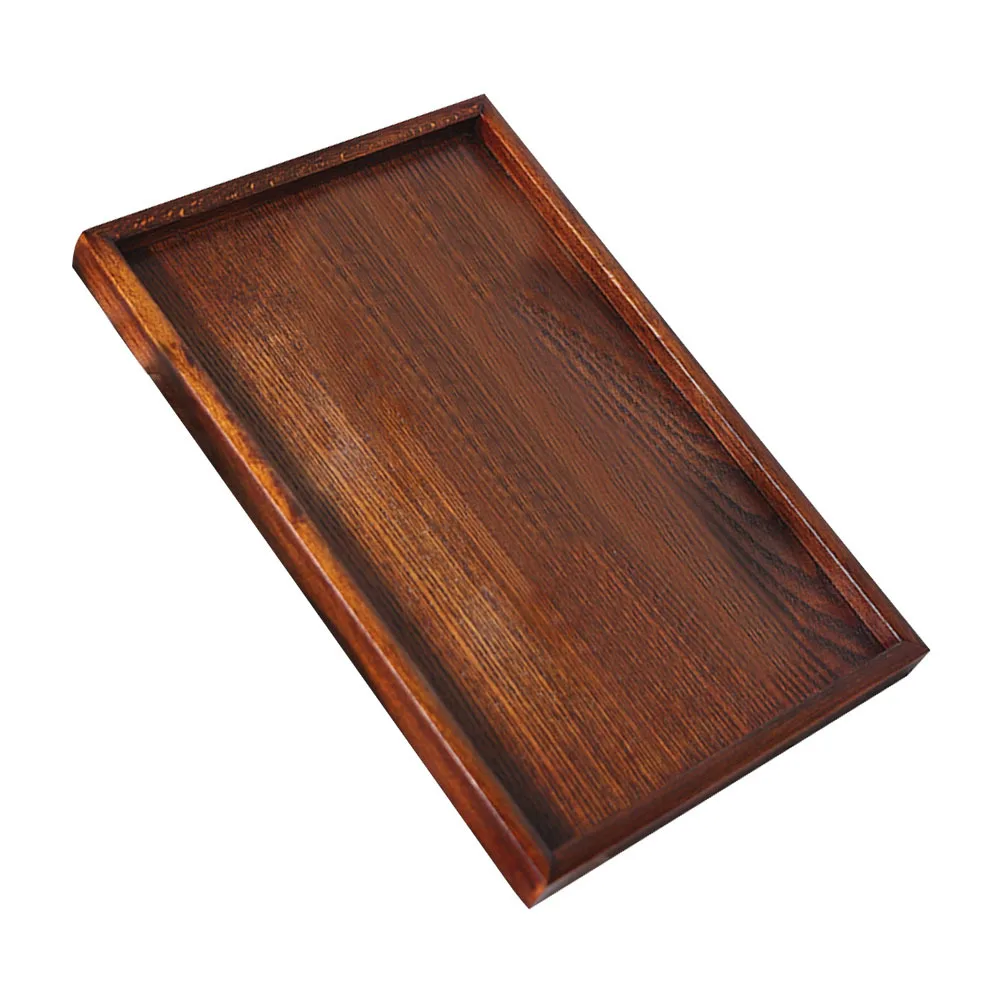 

Wood Serving Tray Beautiful Versatile Portable Storage for Candies Nuts Dried Fruit Home Tea Coffee Dessert Display Decor