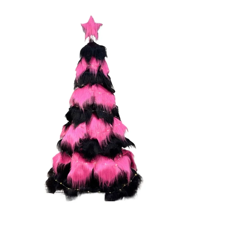 

Christmas tree decoration ornament living room DIY finished plush large shopping mall store beauty props landscaping tree shape