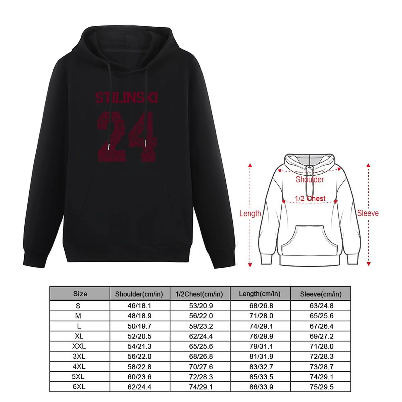 Stiles Quote Jersey V2.0 Pullover Hoodie men's clothes pullover hoodies