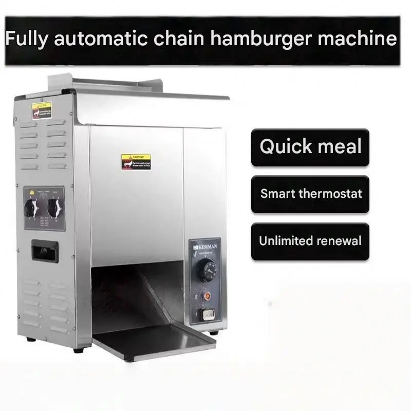 Automatic Hamburger Buns Machine Hamburger Bun Warmer Machine For Heating Frozen Hamburger Bread