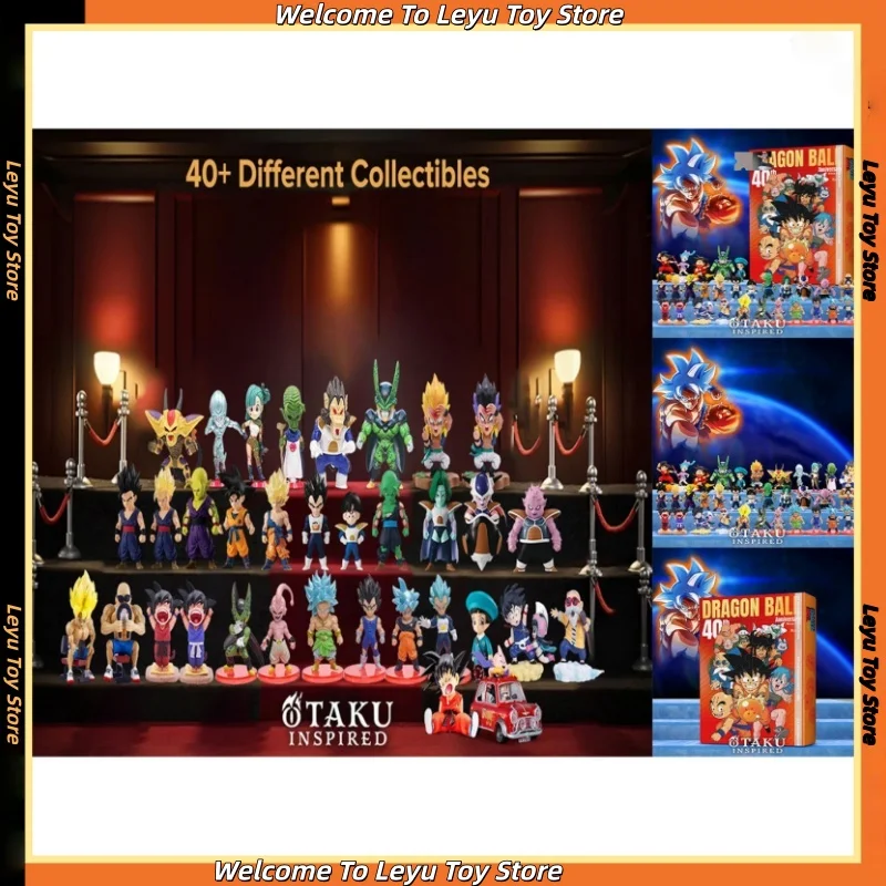 24Pcs/Set Dragon Ball Advent Calendar 40th Anniversary Blind Box  Anime Figure Peripheral Gifts Toy Halloween Decoration Pendant