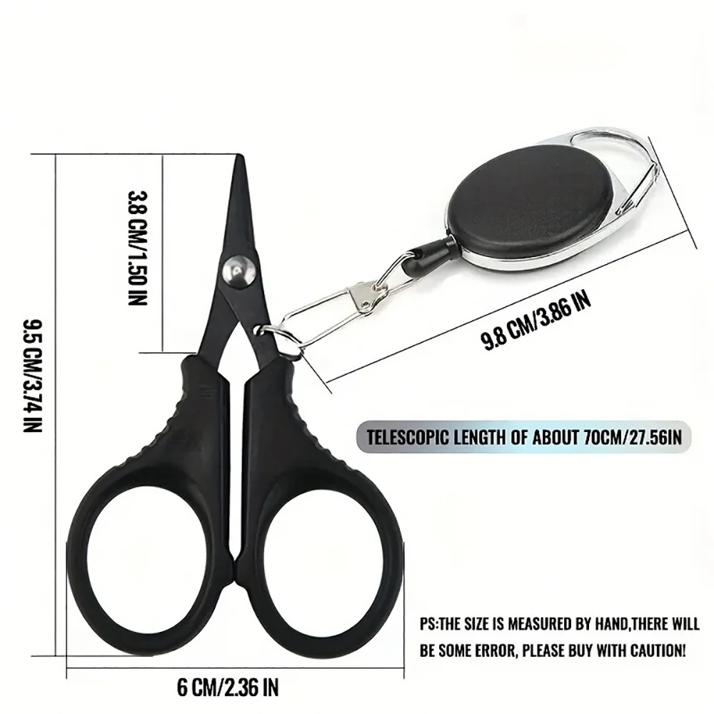 Stainless Steel Fishing Scissor Multifunctional Rust Resistant Fishing Line Scissor Specially Designed Fishing Accessories Tools