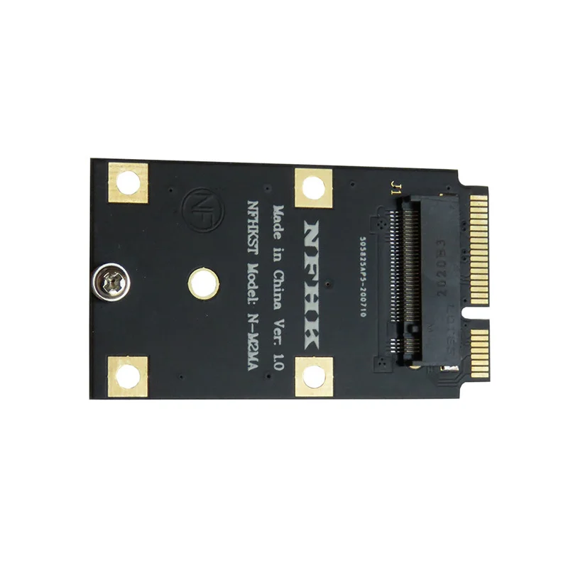 Mini PCIE zu NVMe M.2 NGFF SSD Wireless Network Controller Interface Adapterkarte für Datenübertragung