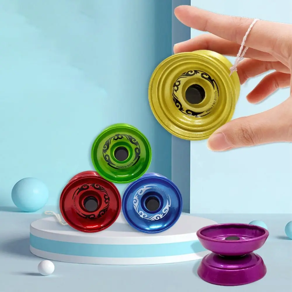 Simplicity Alloy 1A Yoyo Ball Anti Drop Beginner Yoyo Toys Durable Concentration Dead Sleep Yoyo