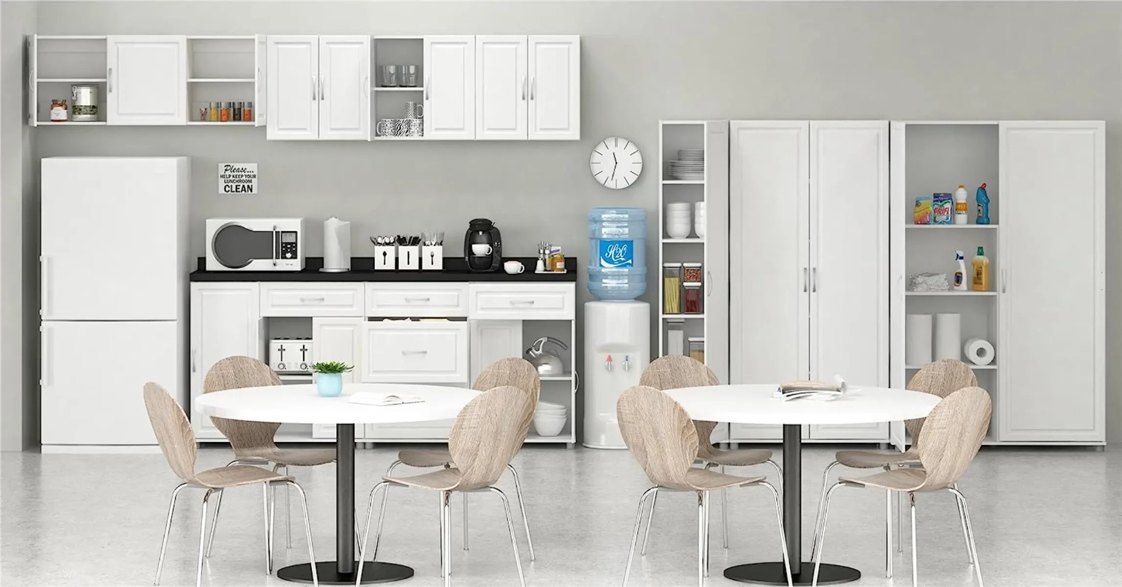 Mobile portaoggetti Kendall 36 "-bianco