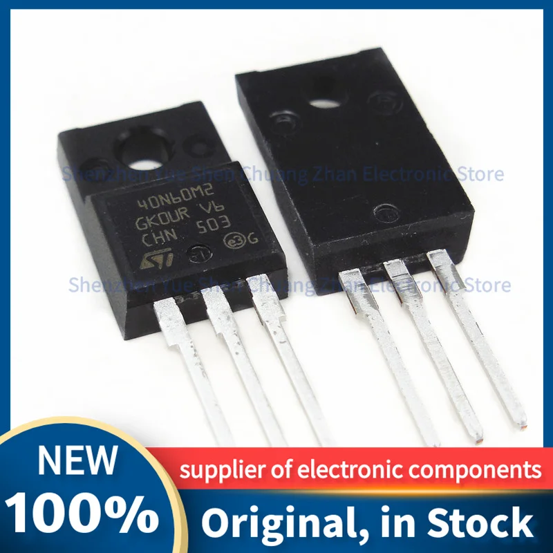 

10PCS 40N60M2 STF40N60M2 TO-220F 650V 34A