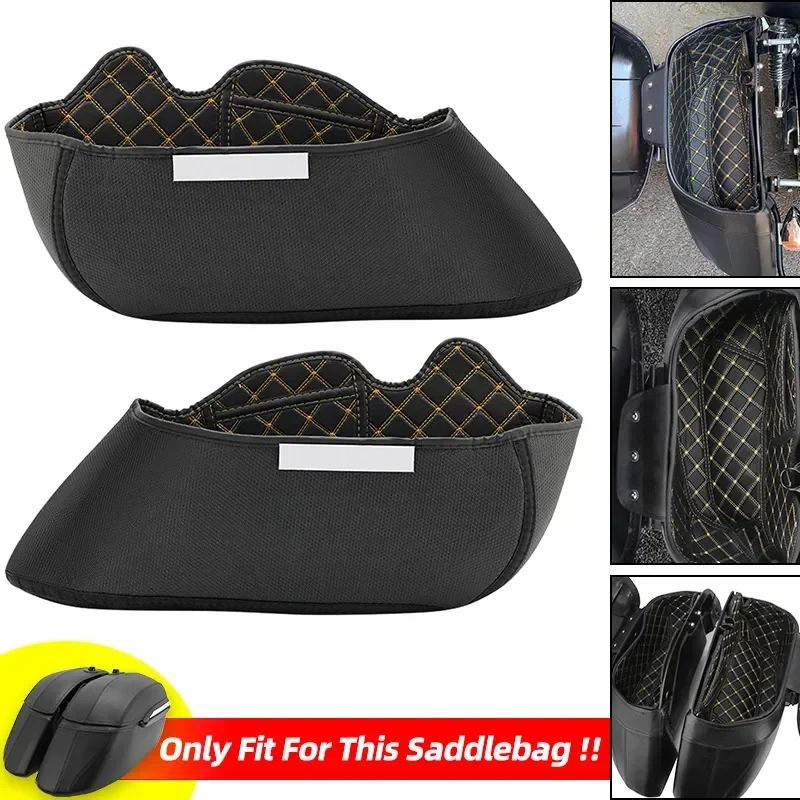 

Motorcycle Side Seat Bag Motorbikes Bag Portable Inner Pads Shad Luggage Bag Lining