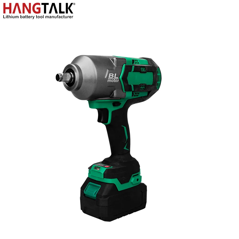 Popular Brushless 800w  Electric Cordless Lithium Battery Power Impact Wrench