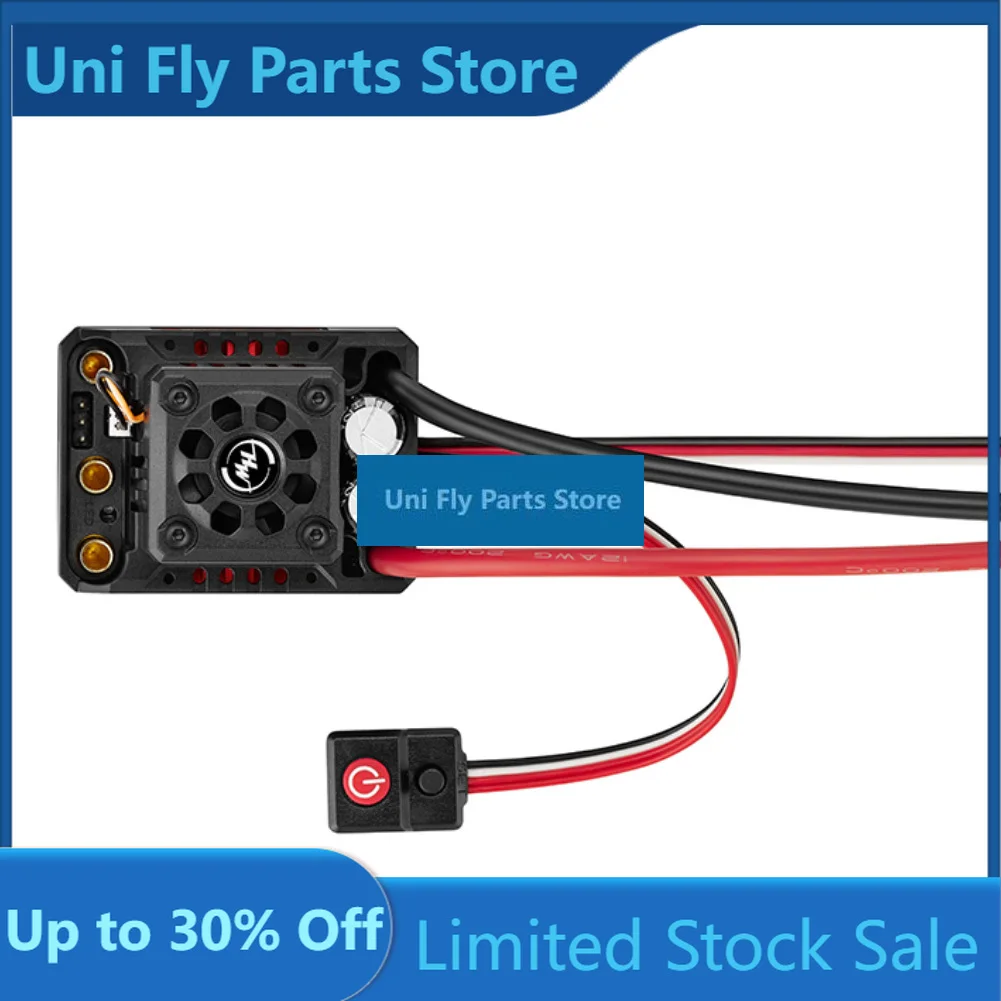 Hobbywing QUICRUN WP 10BL120 G2 120A 2-4S Lipo  Speed Controller Brushless ESC Sensorless for 1/10 1/12 RC Car Model
