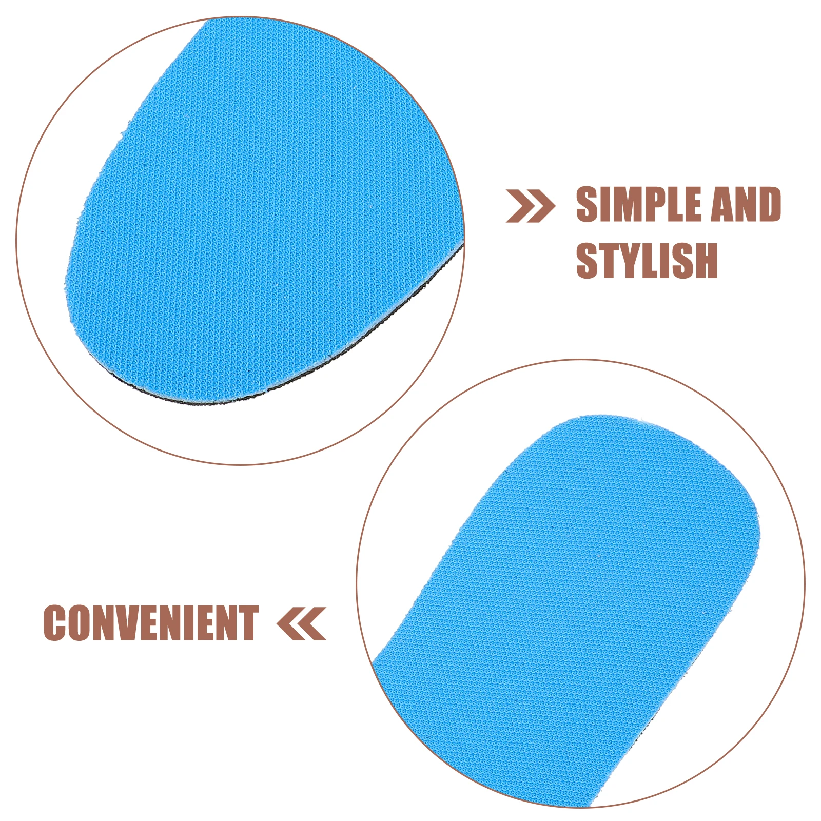

4 Pairs Daily Use Insoles Sports Athletic Shoe Absorb Sweat Long Walking Pads Mens Shoes
