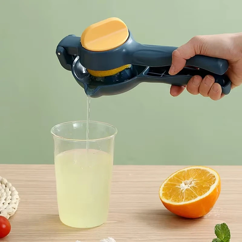 เครื่องคั้นน้ําผลไม้แบบแมนนวลแบบพกพาอเนกประสงค์สําหรับมะนาว, ส้ม, และ Citrus เครื่องคั้นน้ําผลไม้ในครัวเรือน, อุปกรณ์ครัว A