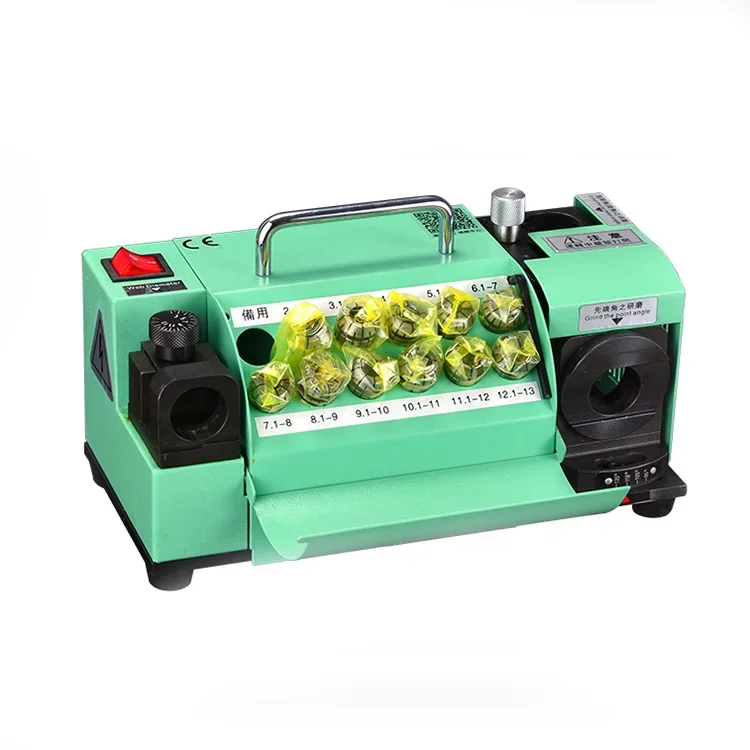 Multi- Function 3-20mm Portle Drill Bit Sharpening Grinder Machine Drill Bit Sharpener Machine With Cbn Grinding Wheel