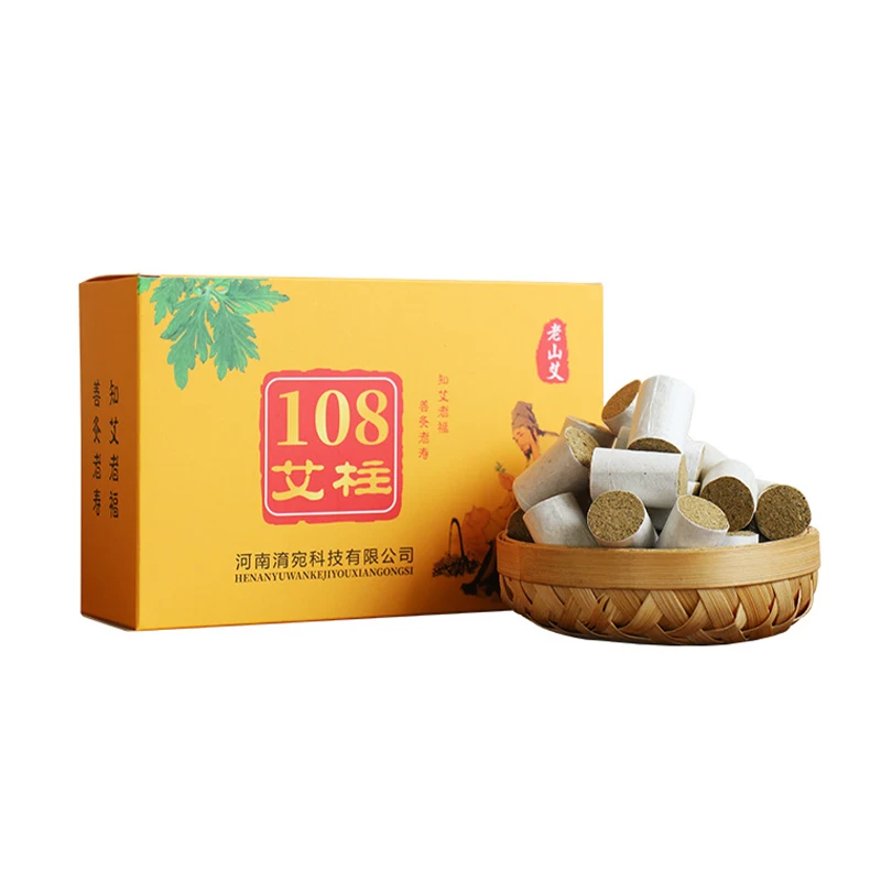 

108 шт. Moxa Moxibustion Stick Moxa Roll Отопление Акупунктура Меридиан Теплый массажер для тела Домашняя релаксация и комфорт