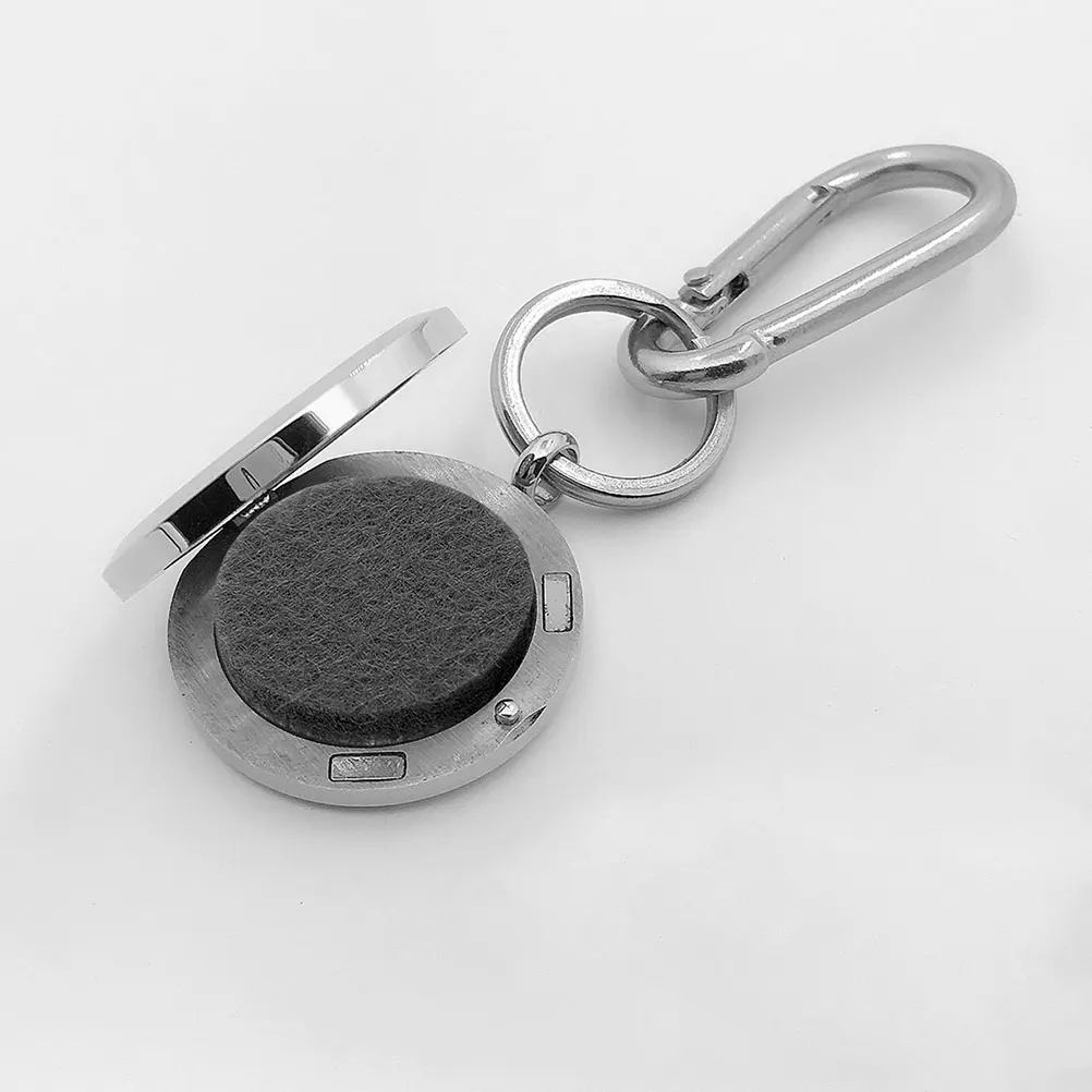 

50pcs Black Aromatherapy Essential Oil Cotton Pads Diffuser Accessories Necklace Pendant Locket Refill Mini Pad