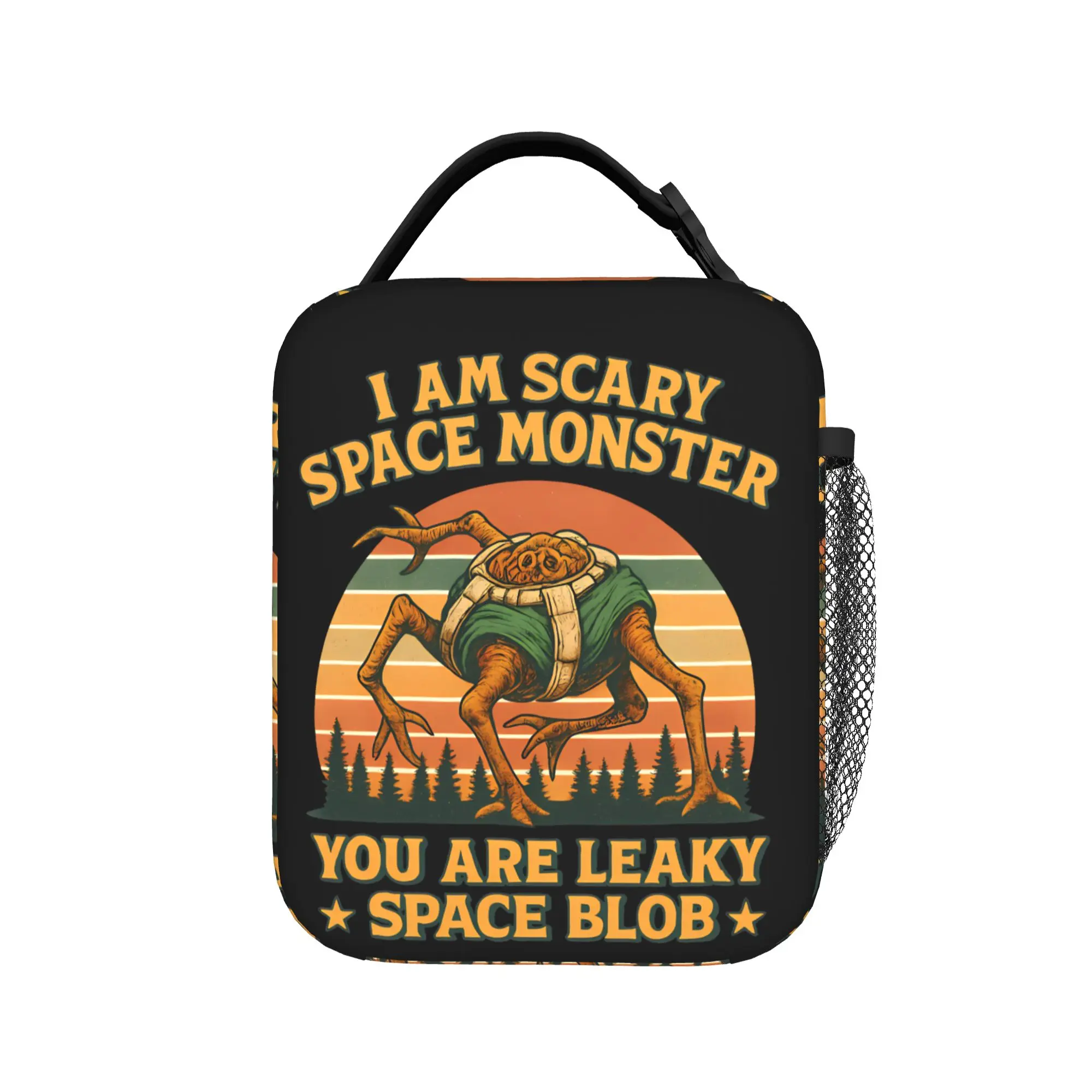 Funny Rocky Project Hail Mary Insulated Lunch Bags Leakproof  Meal Container Cooler Bag Tote Lunch Box Picnic Food Storage Bags