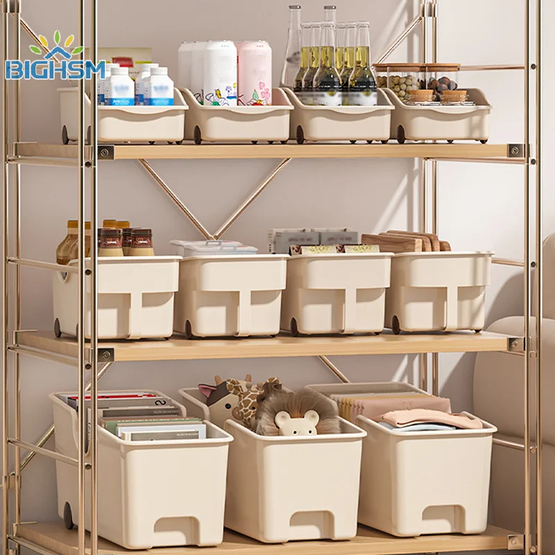 Custodia per articoli vari da cucina con ruote Bottiglia di condimento Contenitore per barattolo Organizzatore per armadio da cucina Organizzatore per trucco