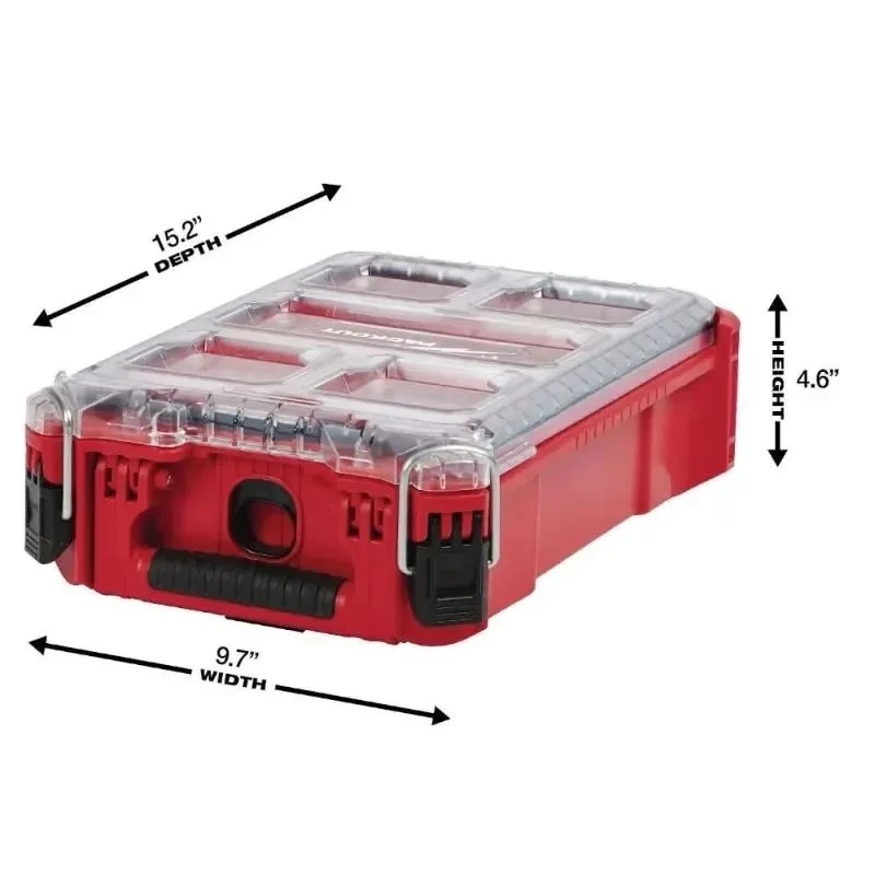 Milwaukee PACKOUT 48-22-8435 imported toolbox industrial grade multifunctional hardware home storage box