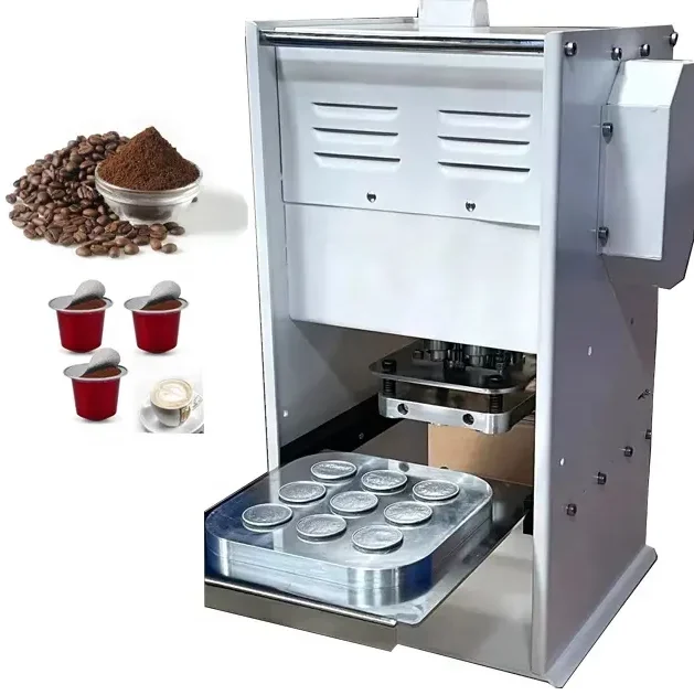 Industry Hot sale 37mm Dia 15ml Manual Heat Sealing Machine For Coffee Pods K Cup And Nespresso Coffee Capsules Seal Machine
