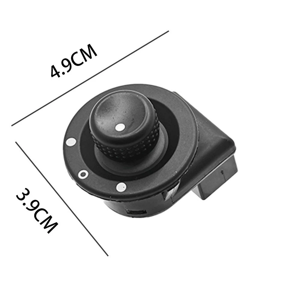 Side Mirror Adjust Switch for Renault Clio Megane Twingo Modus Power Rear View Mirror Control Knob Button 8200214919 255704649R 3