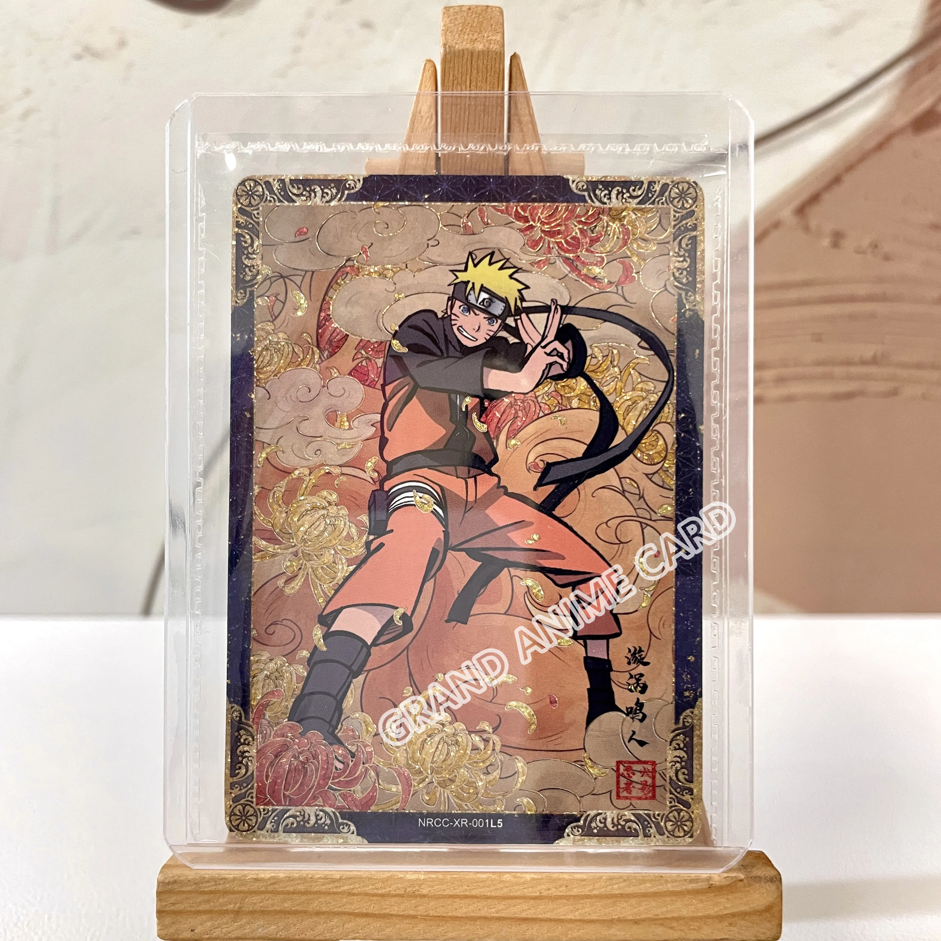 Kayou Original Anime Naruto Card NRCC XR Full Series No.01-06 Jiraiya Kakashi Uzumaki Collection Card Children's Toys Game Gift
